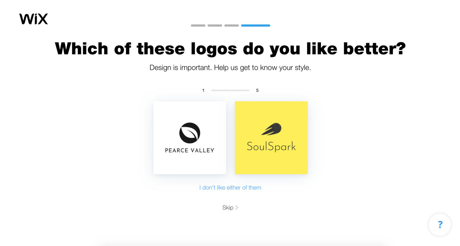 designing a logo with the logo creator
