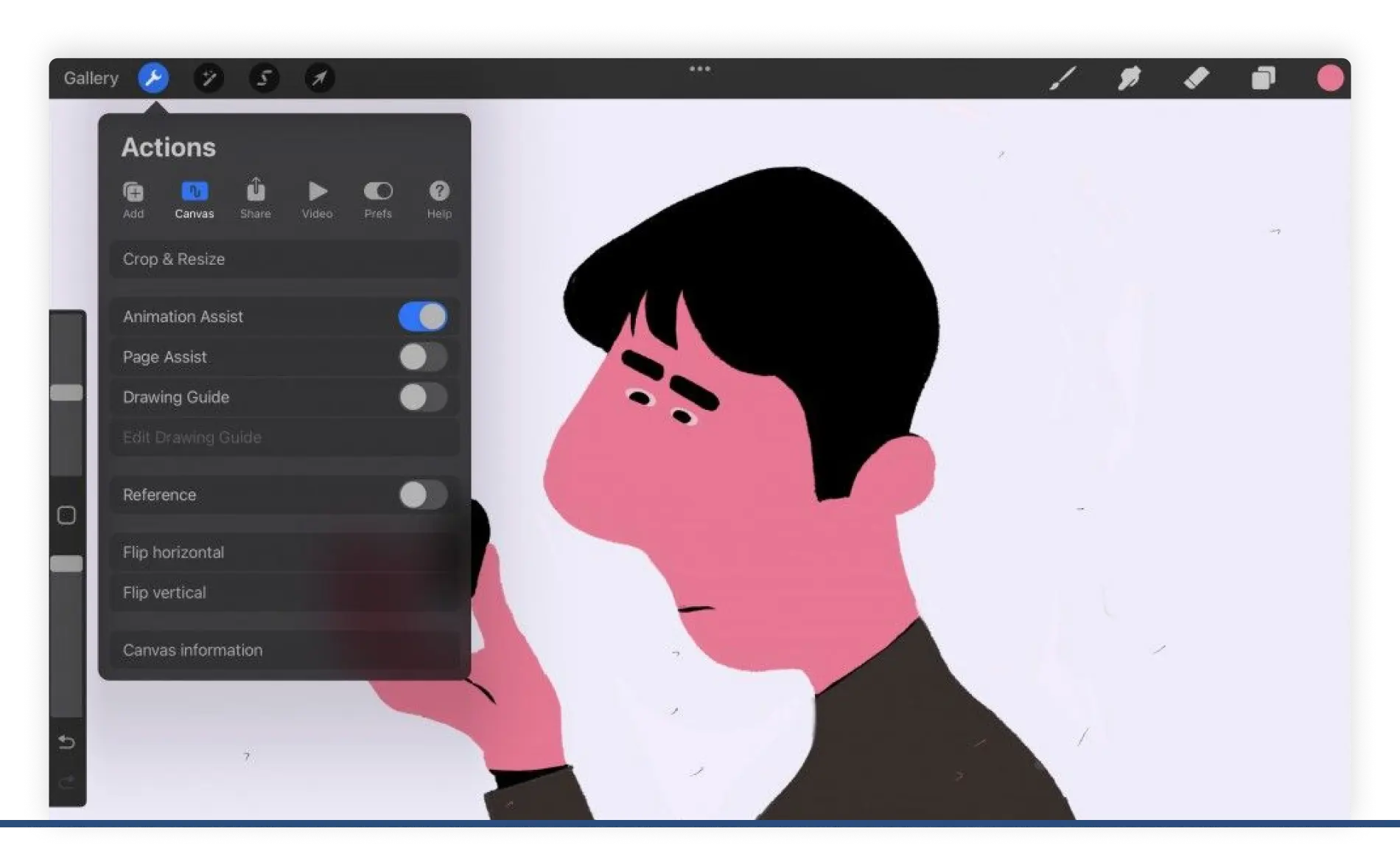 Procreate animation app image