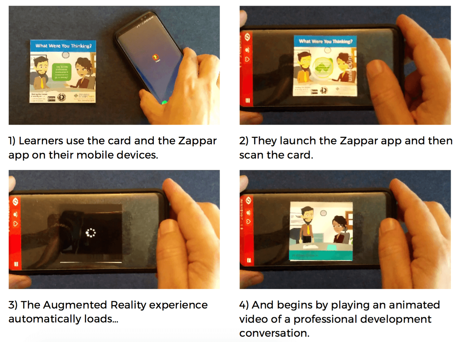 Zappar scenario explanation